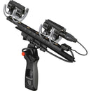Rycote Modular Windshield WS 7 Kit with shock mount and handle for microphone wind noise isolation
