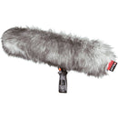Rycote Modular Windshield WS 7 with synthetic fur windjammer for optimal microphone wind noise reduction