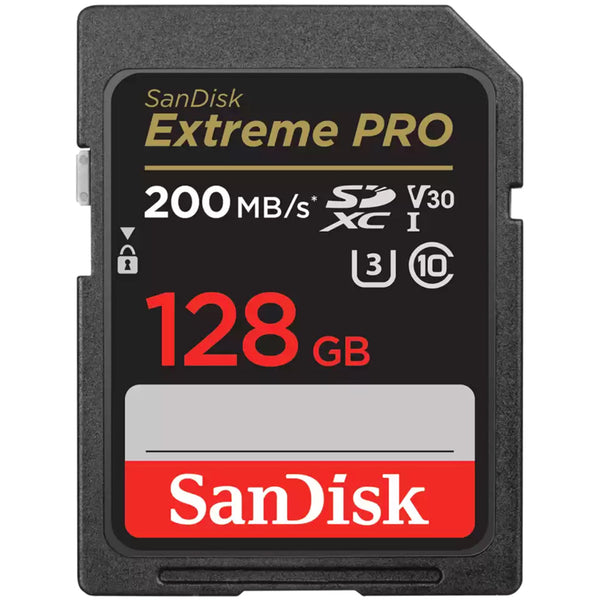 SanDisk Extreme Pro 128GB SDXC 200MB/s UHS-I