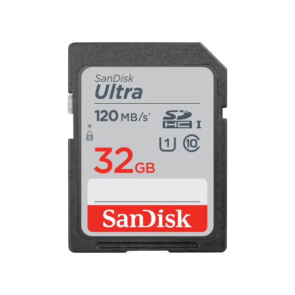 Sandisk Ultra 32GB UHS-I SDHC Memory Card