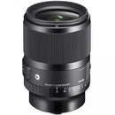 Sigma 35mm f1.4 DG DN ART lens for Sony E with high optical performance and compact mirrorless design