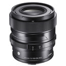 Sigma I Series 65mm f2 DG DN Contemporary L-Mount compact mirrorless camera lens with all-metal body and high-performance optics