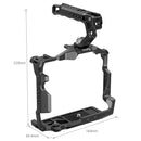 SmallRig Cage Kit for Nikon Z9 with ergonomic top handle and multiple mounting points for accessories and tripod integration