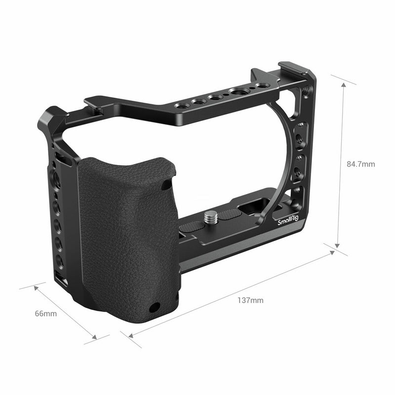 SmallRig Cage with Silicone Handle for Sony a6100/a6300/a6400