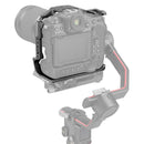 SmallRig Cage for Nikon Z9 with multiple mounting holes, cold shoe, Arca Swiss plate, and protective rubber pads