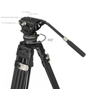 SmallRig FreeBlazer Heavy-Duty Carbon Fibre Video Tripod Kit