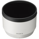 Sony ALC-SH133 lens hood for FE 70-200mm f4 G mirrorless lens white and black design