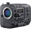 Sony Cinema Line FX6 full-frame professional video camera body with advanced controls and 4K capabilities