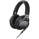 Sony MDR-1A M2 Headphones over-ear with cushioned ear pads and detachable cable for high-resolution audio listening