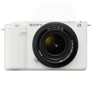 Sony ZV-E1 full-frame vlog camera with 28-60mm f4-5.6 lens in white, compact design