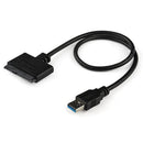 StarTech SATA to USB Cable with UASP for fast external 2.5" SATA SSD and HDD data transfer and backup