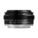 TTArtisan 25mm f2 Sony E lens compact design with large aperture and close-up focus capability