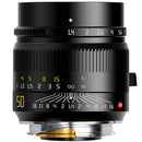 TTArtisan 50mm f1.4 ASPH Leica M-mount lens with fast aperture and double-sided aspherical element