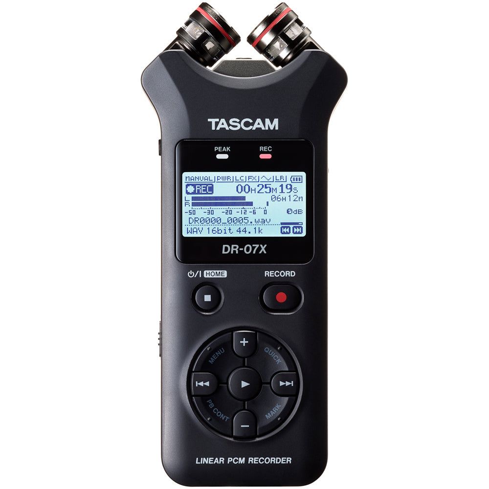 ポータブルプレーヤー TASCAM dr-07x Tascam-DR-07X-Recorder_1000x.