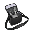 Vanguard Vesta Aspire 15 compact camera bag with padded interior and light fabric lining for DSLR and mirrorless cameras.