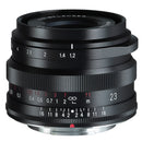 Voigtlander 23mm f1.2 Nokton lens for Fujifilm X with manual focus and compact design