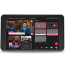 YoloBox Mini portable live streaming encoder and monitor with multi-platform streaming and graphic overlays