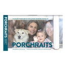 Neil Zeller Porchraits book cover showing Calgary families and pets during COVID-19 isolation