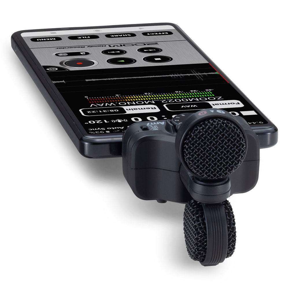 【Zoom】 Am7 ステレオマイクロフォン for Android Zoom Am7 Mid-Side Microphone - Android