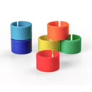 Zoom XLR-6C Mic Cable color-coded ID rings in multiple colors for easy microphone identification and channel management